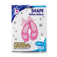 Sshape Bale Pabuçları Işıltılı Folyo Balon 102cm - 1
