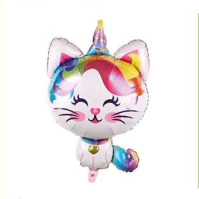 Sshape Caticorn Folyo Balon - 1