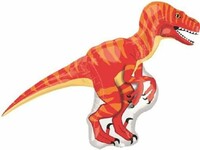 SShape Dinozor Velociraptor Folyo Balon - Parti Yıldızı