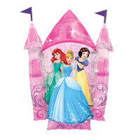 SShape Disney Prensesleri Şatosu Folyo Balon 66x88 - 1