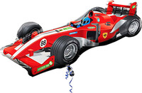 SShape Formula Yarış Arabası Folyo Balon - 