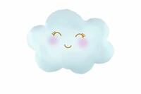 Sshape Gülümseyen Mavi Bulut Folyo Balon 72-56cm - Parti Yıldızı