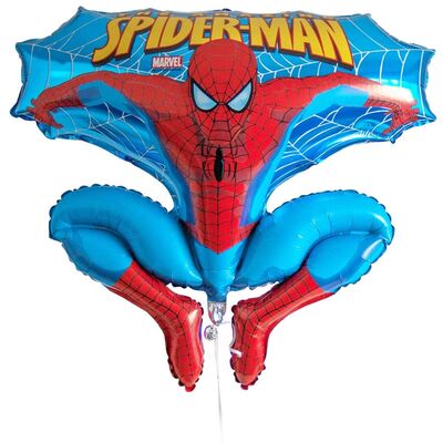SShape Havaya Zıplayan Spiderman Folyo Balon - 1