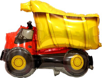 SShape İnşaat Kamyon Şekilli Folyo Balon - Parti Yıldızı