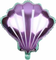Sshape İstiridye Kabuğu Şekilli Folyo Balon - Parti Yıldızı