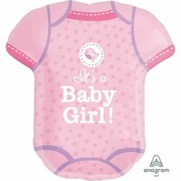 SShape Its a Baby Girl Folyo Balon 55x60 cm - 