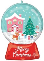 SShape Kar Küresi Folyo Balon 50x72cm - Parti Yıldızı