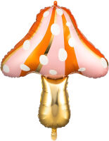 SShape Mantar Şekilli Folyo Balon 75cm - Parti Yıldızı