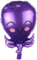 Sshape Mor Ahtapot Folyo Balon - Parti Yıldızı
