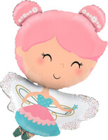 SShape Peri Kızı Şekilli Folyo Balon 93cm - Parti Yıldızı