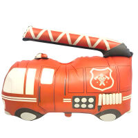 SShape Retro İtfaiye Arabası Folyo Balon - Parti Yıldızı