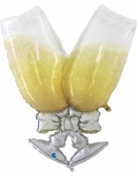 Sshape Şampanya Bardakları Balon 104cm - Parti Yıldızı