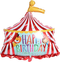 SShape Sirk Çadırı Folyo Balon - Parti Yıldızı