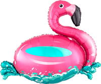 Sshape Şişme Flamingo Şeklinde Folyo Balon 76x68cm - 2