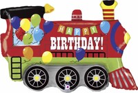 Sshape Tren Şekilli Folyo Balon 94cm - Parti Yıldızı