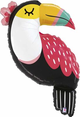 Sshape Tucan Şekilli Folyo Balon 102cm - 1