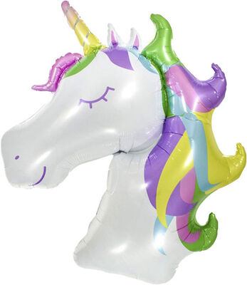 Sshape Soft Tonlarda Unicorn Folyo Balon 40