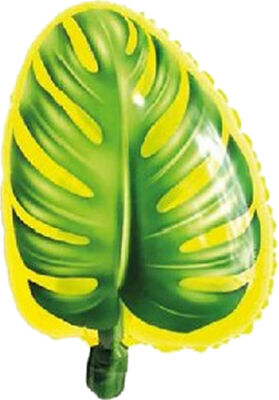 Sshape Yaprak Şekilli Folyo Balon Açık Renk 53x27cm - 1