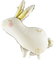 SShape Zıplayan Tavşan Şekilli Folyo Balon - Parti Yıldızı