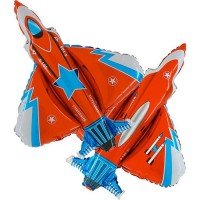 Starfighter Jet Jumbo Folyo Balon - Parti Yıldızı