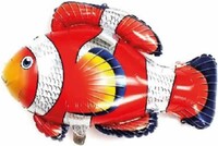 SShape Turuncu - Kırmızı Balık - Parti Yıldızı