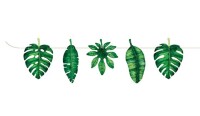 Tropikal Yaprak Afiş 200cm - Parti Yıldızı