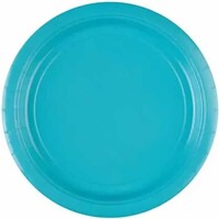 Turkuaz Renk Tabak 8 Adet - Parti Yıldızı