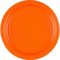 Turuncu Rengi Tabak 8 Adet - Parti Yıldızı