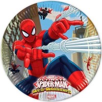 Ultimate Spiderman Büyük Tabak 8 Adet - Parti Yıldızı