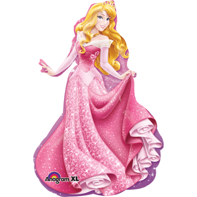 SShape Disney Prensesleri - Uyuyan Güzel Folyo Balon - 1