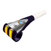 Uzay ve Roket Partisi Kaynanadili Düdük 8 Adet - Parti Yıldızı