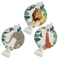 Wildlife Safari Kaynanadili 6 Adet - Parti Yıldızı