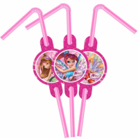 Winx 6 lı Pipet - Parti Yıldızı