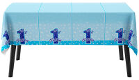 Yıldızlı 1 Yaş Mavi-Beyaz Masa Örtüsü - Parti Yıldızı
