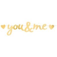 You&Me Harf Afiş - Parti Yıldızı